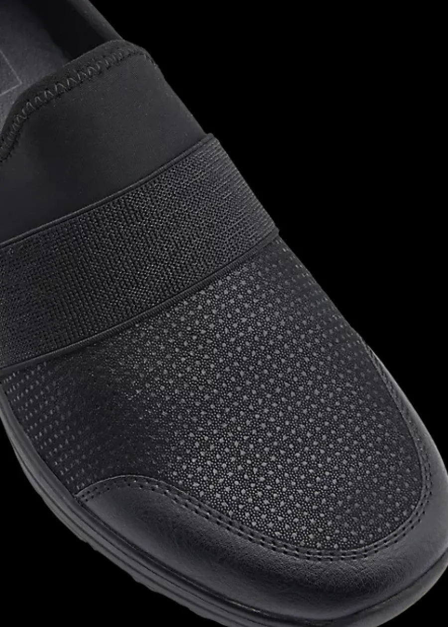 Hot czarne półbuty damskie w sportowym stylu Damskie Półbuty