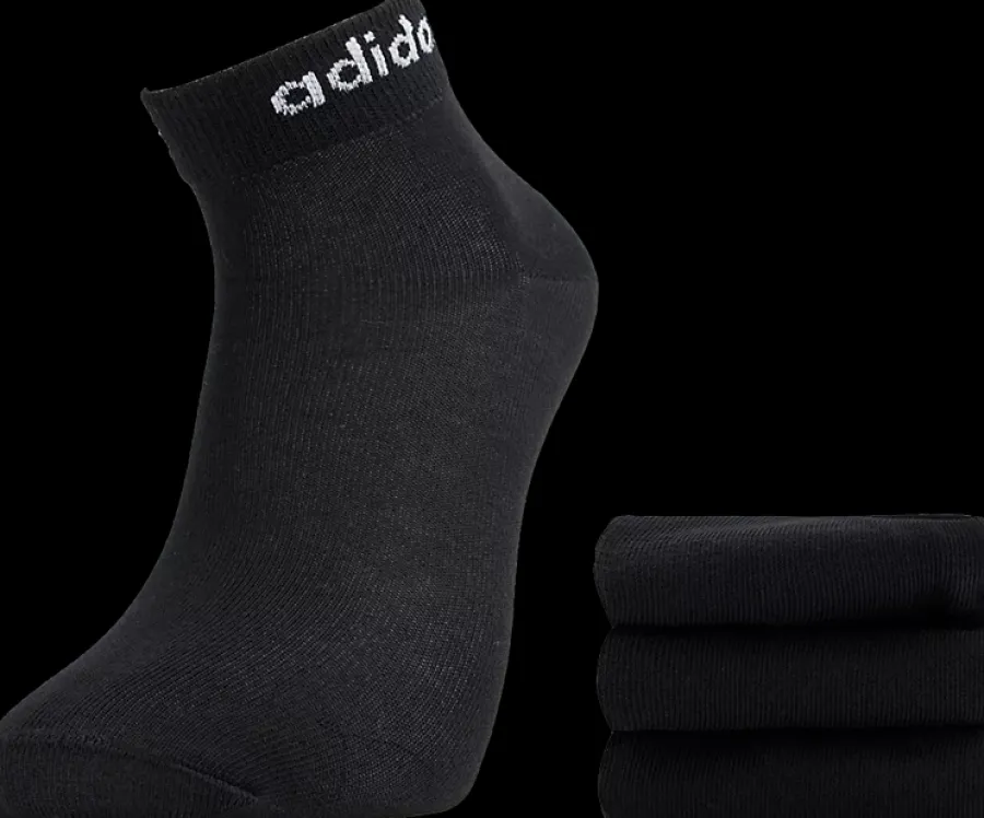 czarne skarpetki T LIN ANKLE 3P Damskie Skarpetki|Skarpety