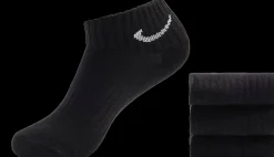 Outlet czarne skarpetki dziecięce CUSHION ANKLE 3P Dzieci Skarpety