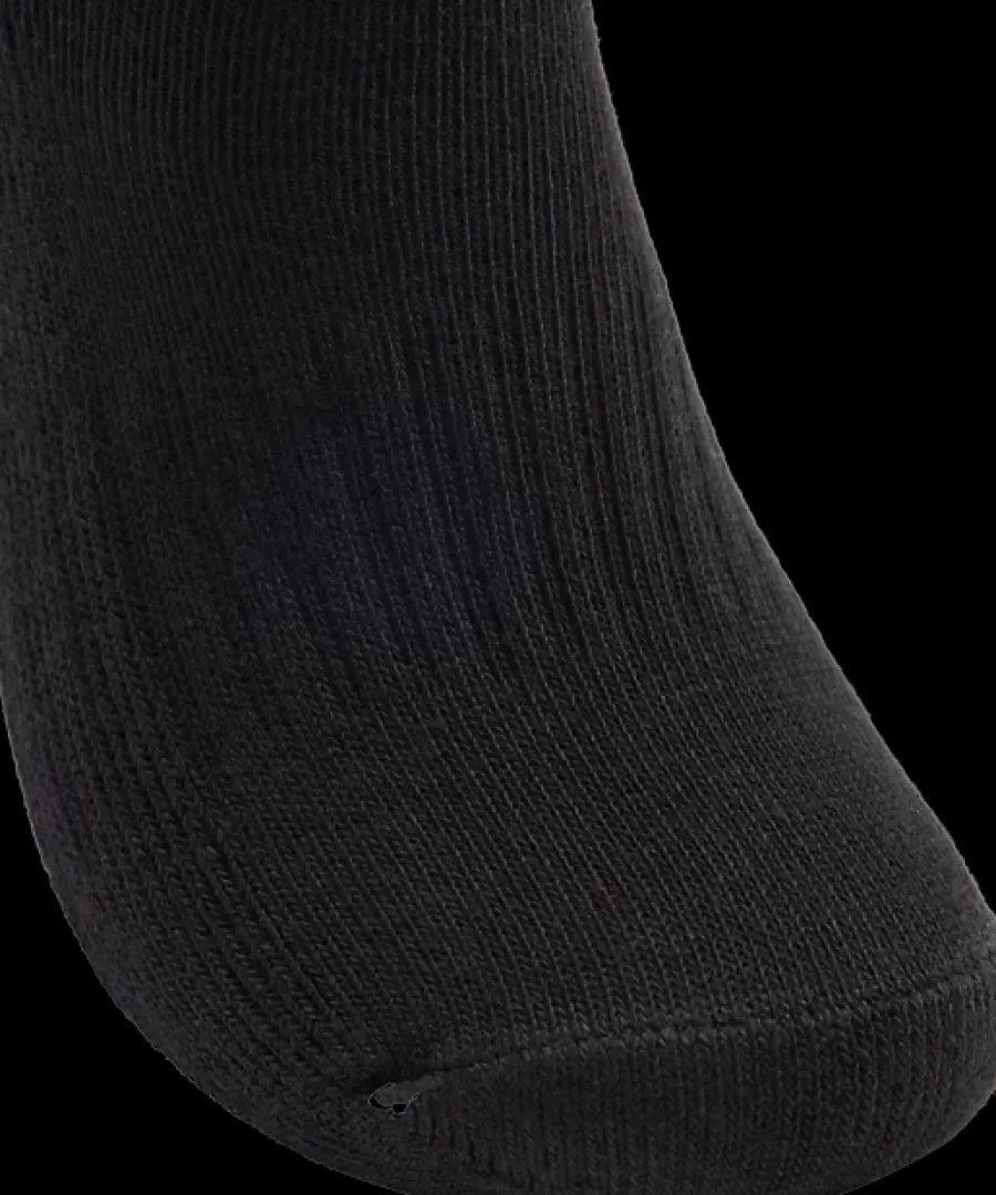 Outlet czarne skarpetki dziecięce CUSHION ANKLE 3P Dzieci Skarpety