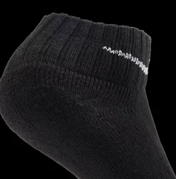 Outlet czarne skarpetki dziecięce CUSHION ANKLE 3P Dzieci Skarpety