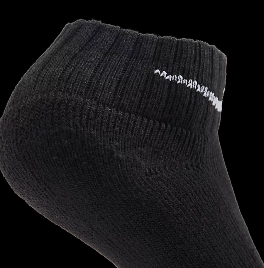 Outlet czarne skarpetki dziecięce CUSHION ANKLE 3P Dzieci Skarpety