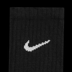 Sale czarne skarpetki Cush Crew 3P Męskie Skarpety|Skarpety