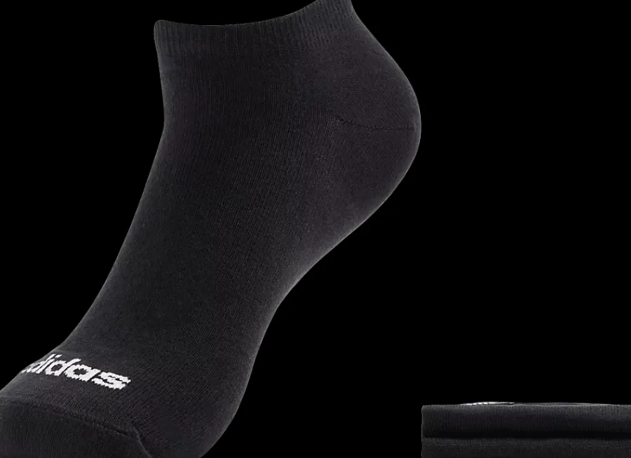 Clearance czarne skarpetki sportowe LIN LOW 3P Damskie Skarpetki|Skarpety