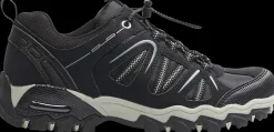 Clearance czarne sneakersy damskie na profilowanej podeszwie Damskie Trekkingowe|Trekkingowe