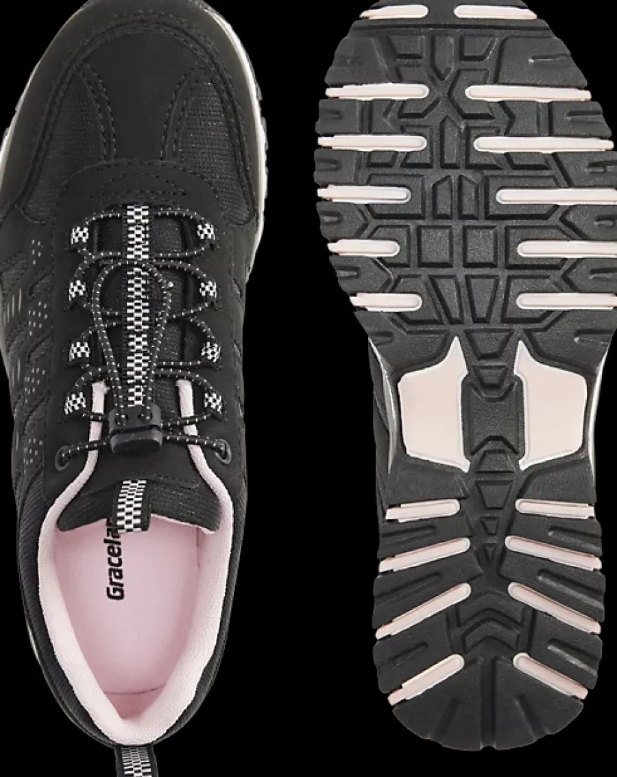 Online czarne sneakersy damskie Damskie Sportowe