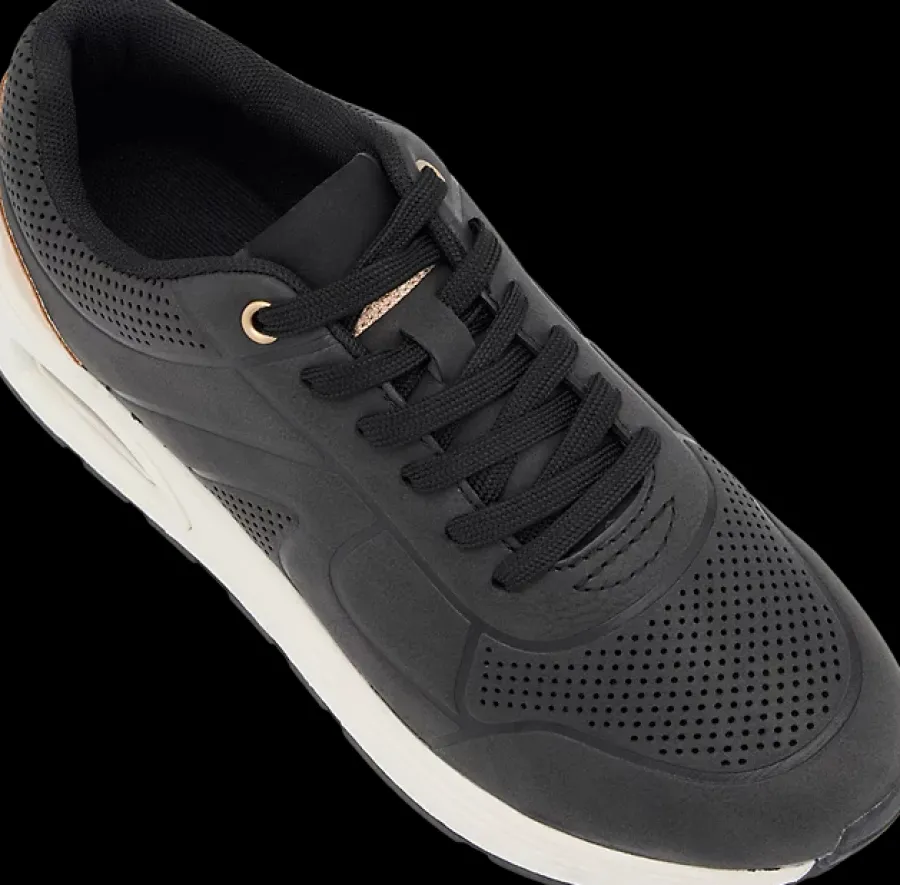 Hot czarne sneakersy damskie Damskie Sportowe|Casual