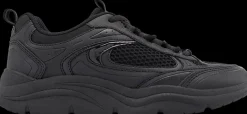 Sale czarne sneakersy damskie na grubej podeszwie Damskie Sportowe|Casual