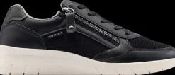 Online czarne sneakersy damskie Easy Stree na białej podeszwie Damskie Sportowe