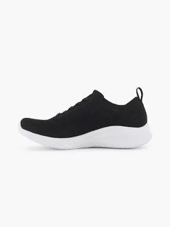 czarne sneakersy damskie z wkładką memory foam Damskie Sportowe|Treningowe