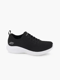 czarne sneakersy damskie z wkładką memory foam Damskie Sportowe|Treningowe