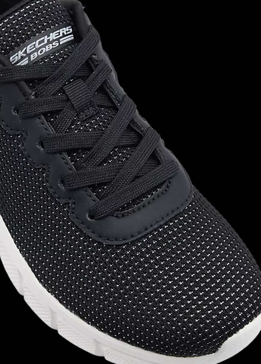 Hot czarne sneakersy damskie Bobs Damskie Sportowe|Treningowe
