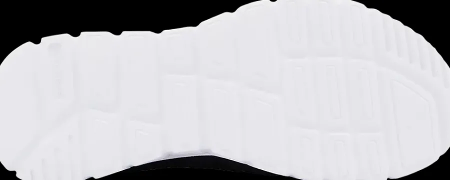 Discount czarne sneakersy damskie z wkładką memory foam Damskie Sportowe|Markowe