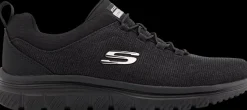 Best czarne sneakersy damskie z wkładką memory foam Damskie Sportowe|Markowe