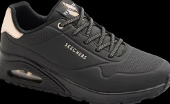 czarne sneakersy damskie Uno Damskie Sportowe|Markowe