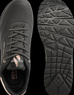 czarne sneakersy damskie Uno Damskie Sportowe|Markowe