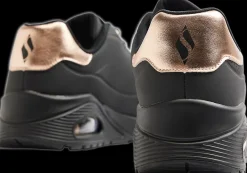 czarne sneakersy damskie Uno Damskie Sportowe|Markowe