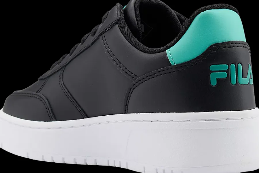 New czarne sneakersy damskie z niebieskimi akcentami Damskie Sportowe|Markowe