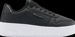 Discount czarne sneakersy damskie Rebound Plat Chromo Damskie Sportowe|Markowe