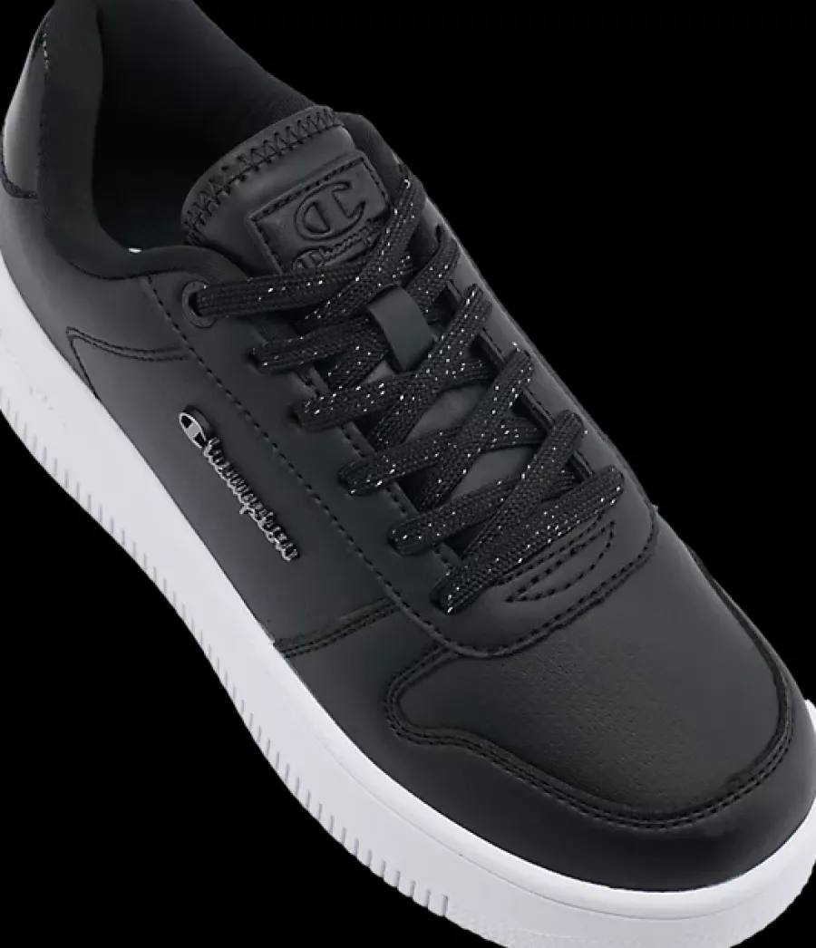 Discount czarne sneakersy damskie Rebound Plat Chromo Damskie Sportowe|Markowe
