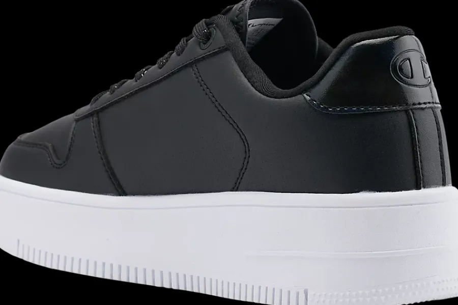Discount czarne sneakersy damskie Rebound Plat Chromo Damskie Sportowe|Markowe