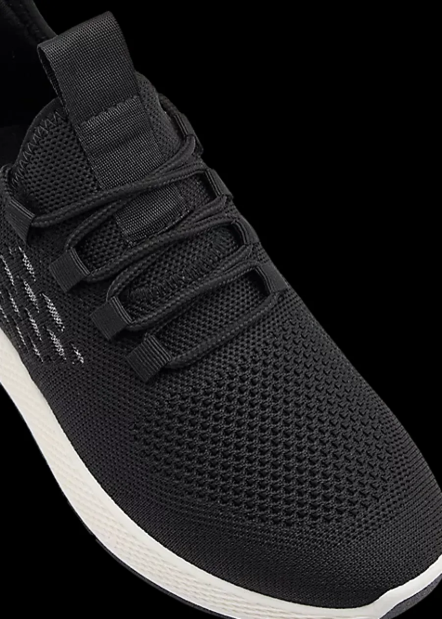 Clearance czarne sneakersy damskie na lekkiej podeszwie Damskie Sportowe|Casual