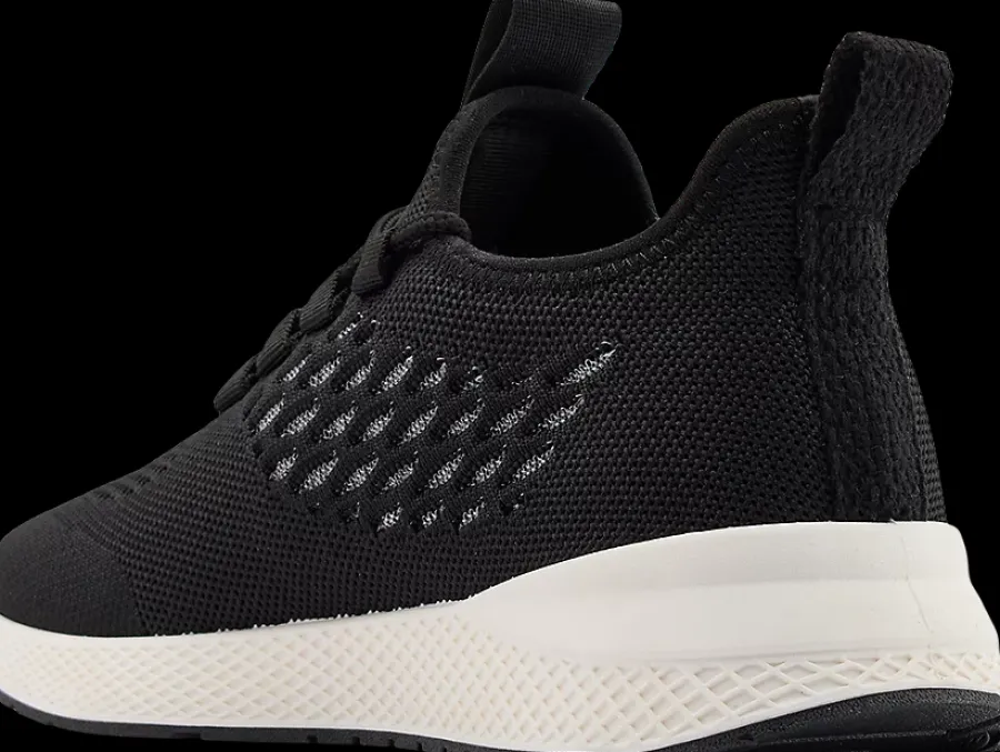 Clearance czarne sneakersy damskie na lekkiej podeszwie Damskie Sportowe|Casual