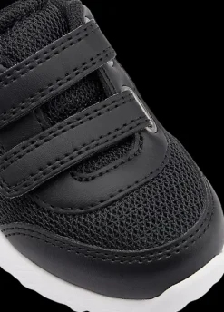 Outlet czarne sneakersy dziecięce zapinane na rzepy Dzieci Sportowe