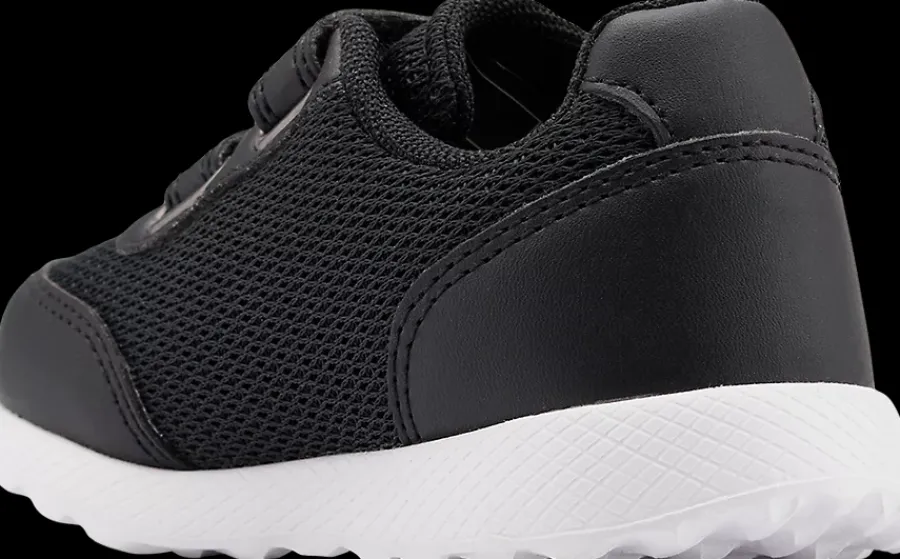 Outlet czarne sneakersy dziecięce zapinane na rzepy Dzieci Sportowe