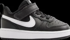 Hot czarne sneakersy dziecięce COURT BOROUGH LOW 2 Dzieci Sportowe