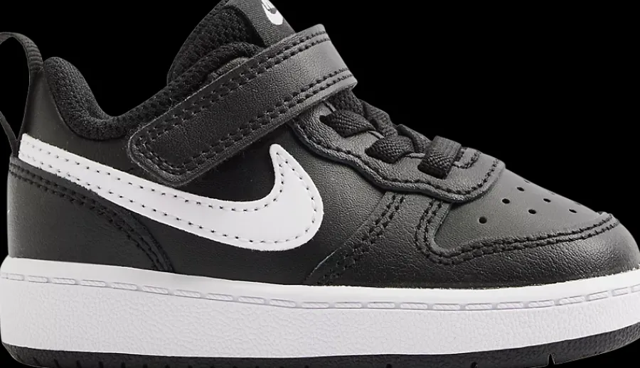 Hot czarne sneakersy dziecięce COURT BOROUGH LOW 2 Dzieci Sportowe