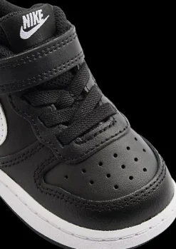 Hot czarne sneakersy dziecięce COURT BOROUGH LOW 2 Dzieci Sportowe