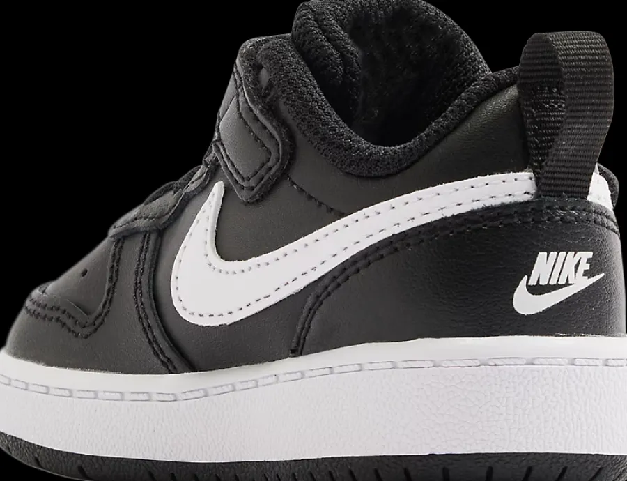 Hot czarne sneakersy dziecięce COURT BOROUGH LOW 2 Dzieci Sportowe