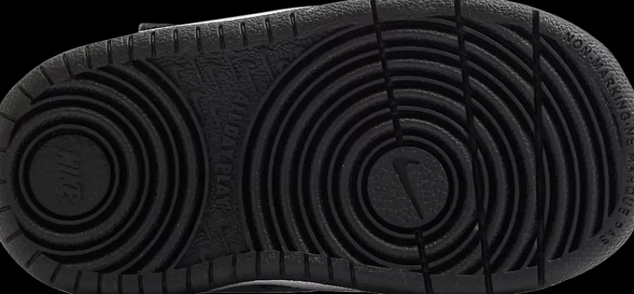 Hot czarne sneakersy dziecięce COURT BOROUGH LOW 2 Dzieci Sportowe