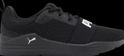 Clearance czarne sneakersy dziecięce Wired Run Dzieci Sportowe|Markowe