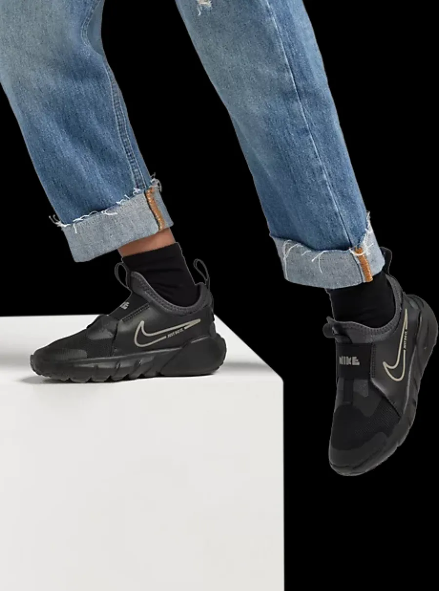 Hot czarne sneakersy dziecięce Flex Runner 2 Dzieci Sportowe