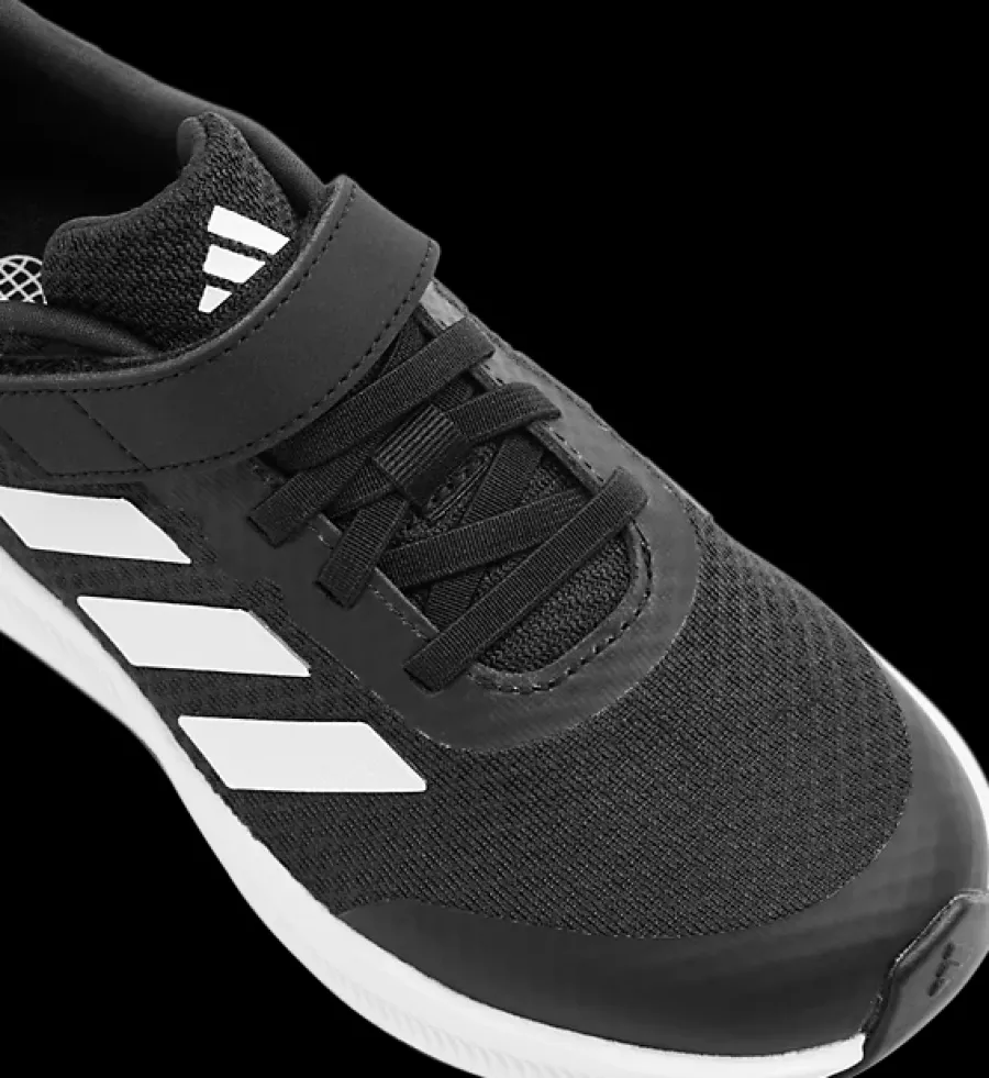 czarne sneakersy dziecięce RUNFALCON 3.0 EL K Dzieci Sportowe