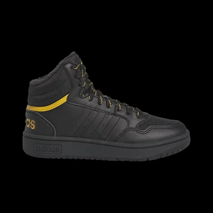 Sale czarne sneakersy dziecięce Hoops Mid 3.0 Dzieci Kozaki|Trampki Wysokie