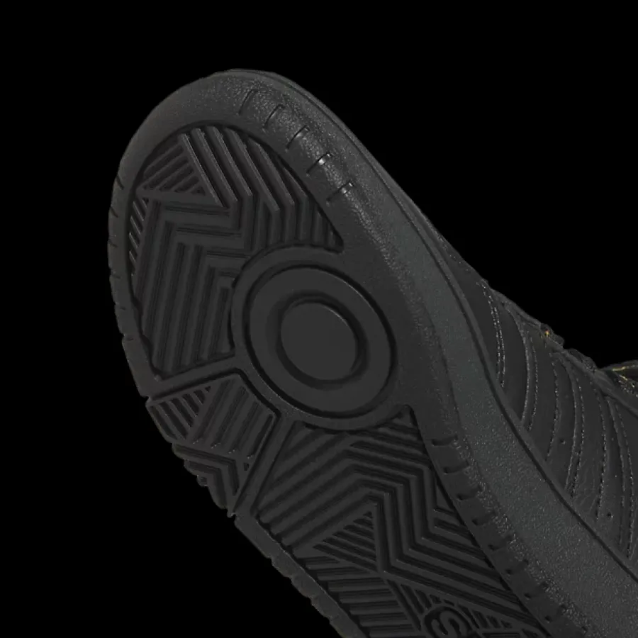 Sale czarne sneakersy dziecięce Hoops Mid 3.0 Dzieci Kozaki|Trampki Wysokie