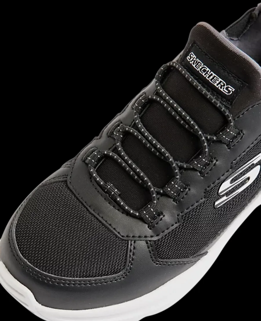 Online czarne sneakersy młodzieżowe Swift Fit Dzieci Sportowe