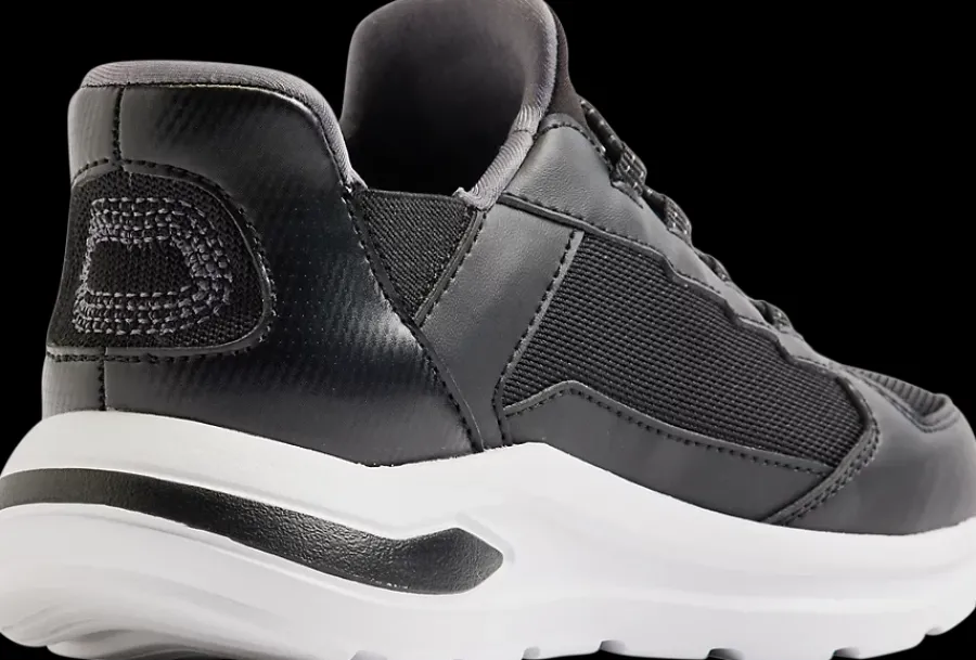 Online czarne sneakersy młodzieżowe Swift Fit Dzieci Sportowe