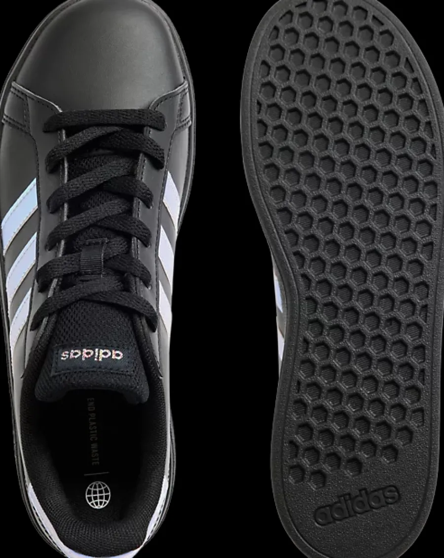 New czarne sneakersy młodzieżowe Grandcourt 2.0 Dzieci Sportowe