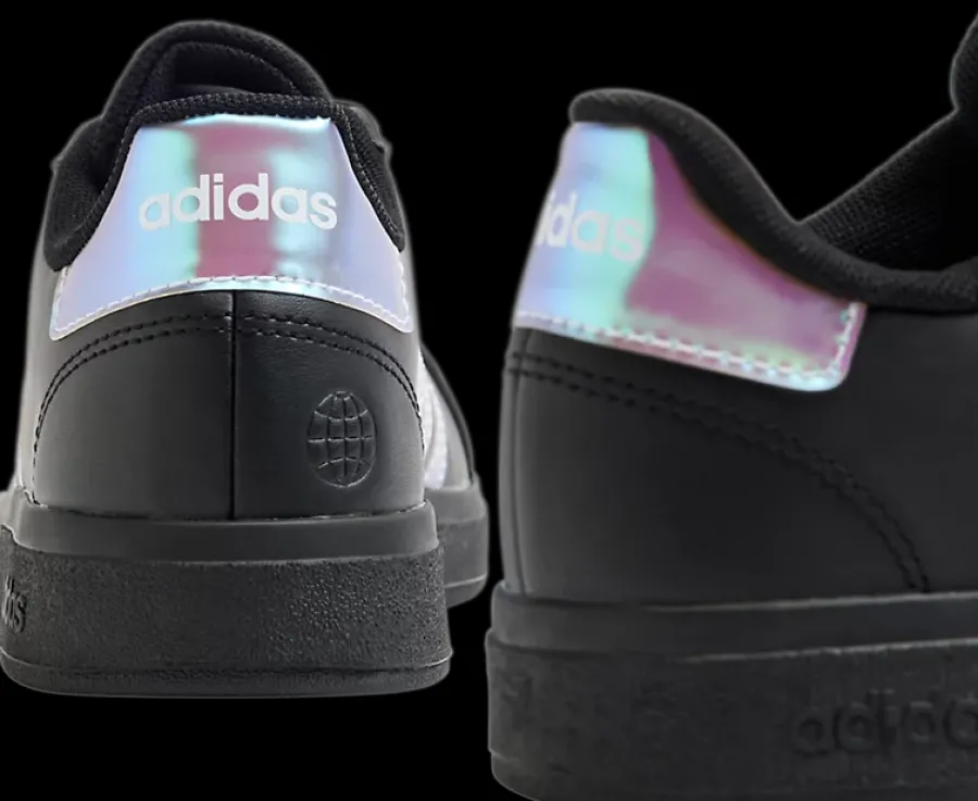 New czarne sneakersy młodzieżowe Grandcourt 2.0 Dzieci Sportowe
