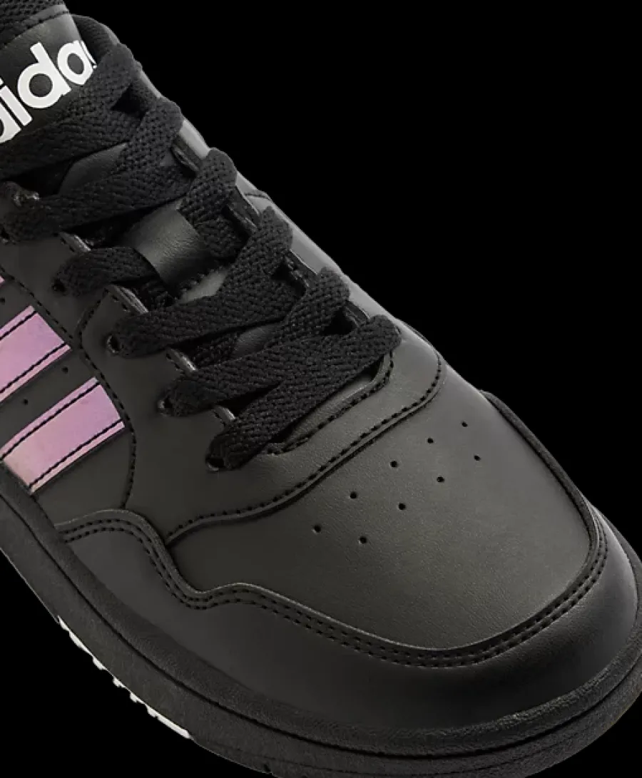 Discount czarne sneakersy młodzieżowe Hoops Dzieci Sportowe