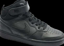 Outlet czarne sneakersy młodzieżowe COURT BOROUGH MID 2 (GS) Dzieci Sportowe