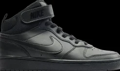 Outlet czarne sneakersy młodzieżowe COURT BOROUGH MID 2 (GS) Dzieci Sportowe