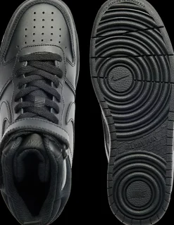 Outlet czarne sneakersy młodzieżowe COURT BOROUGH MID 2 (GS) Dzieci Sportowe