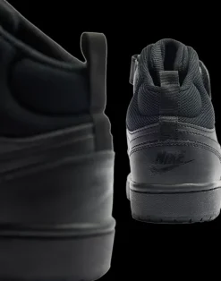 Outlet czarne sneakersy młodzieżowe COURT BOROUGH MID 2 (GS) Dzieci Sportowe