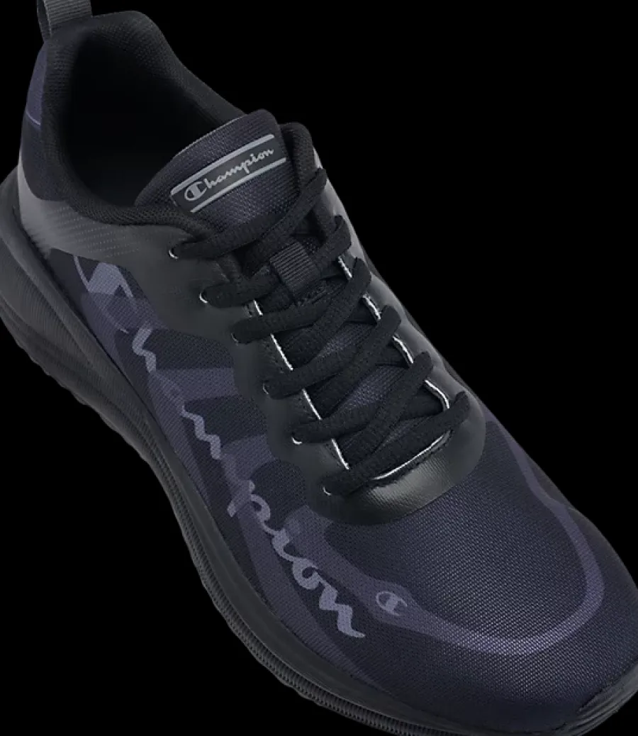 Hot czarne sneakersy męskie Syphon Script Męskie Sportowe|Markowe