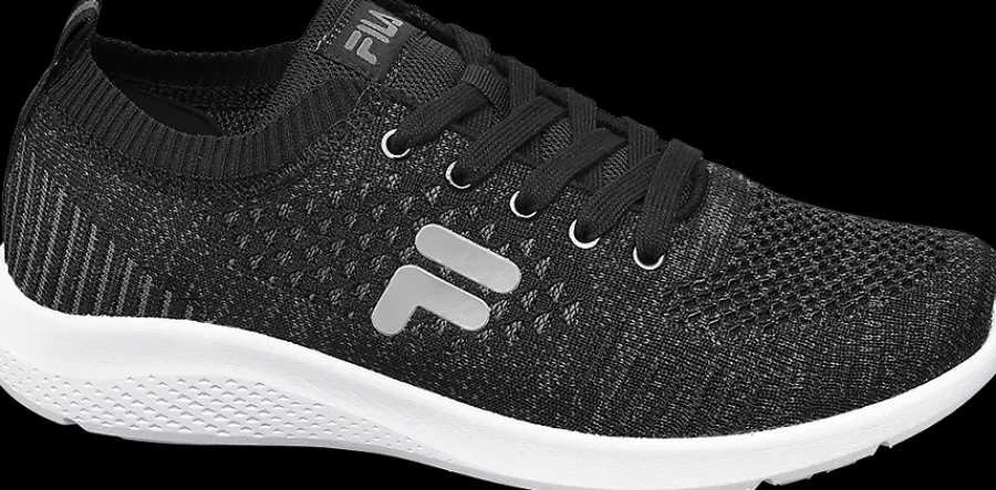 Clearance czarne sneakersy męskie na białej podeszwie Męskie Sportowe|Markowe